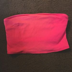 aerie pink bikini top